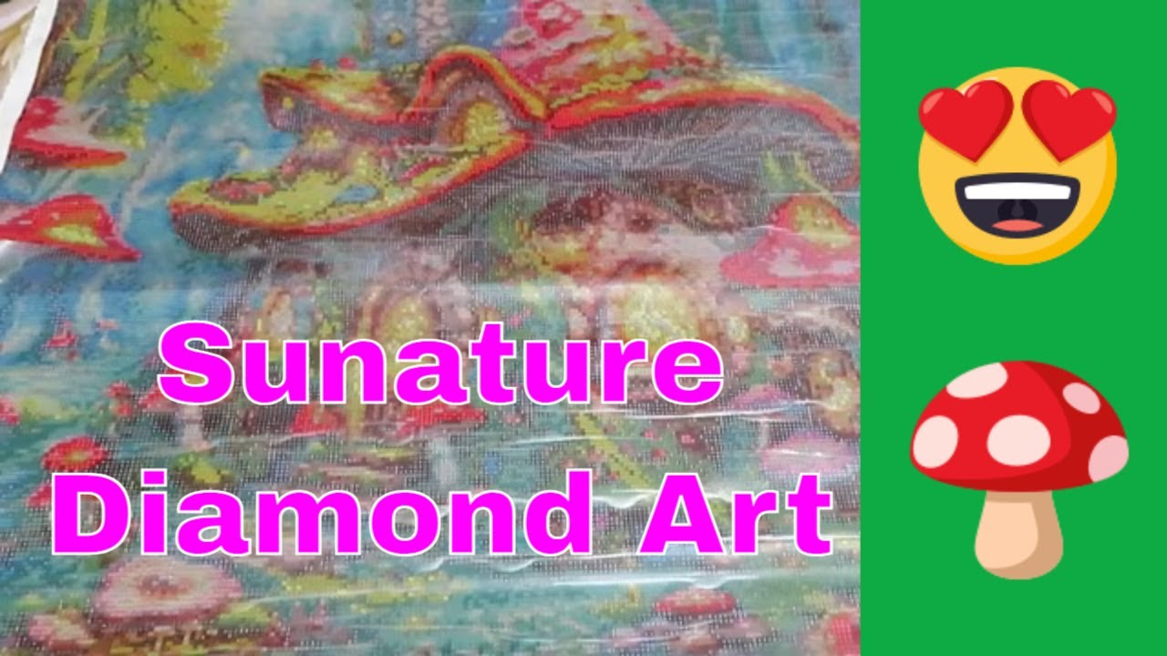 Обзор работ Sunature Diamond Art 