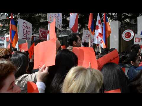 სომეხთა სათვისტომოს აქცია (I)