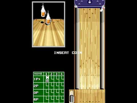 Krazy Bowl American Sammy 1994 Attract Mode 60fps 