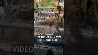 Video shows scale of destruction after major grass fire in England #RTÉNews #uk Grass Fires Knocked Down In Eagle Point