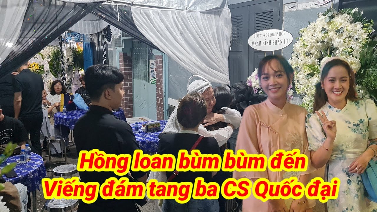 Hồng loan đi đám t, ang ba CS Quốc đại về bất ngờ chia sẻ điều này gấp 