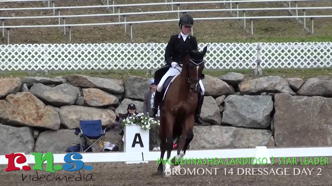 BROMONT 14 Friday Dressage Leaders Update RNS YouTube