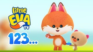 Learn Numbers & Counting With Little Eva & Teddy Pre-School Learning - Little Eva Tv
