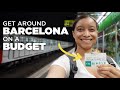 How to get around barcelona on a budget  public transportation tickets passes maps cost