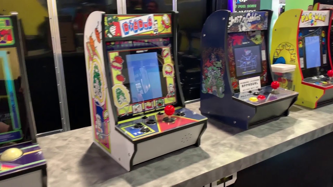 Arcade1Up Booth Walkthru CES 2019 YouTube