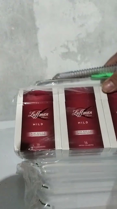 Unboxing Luffman Mild Original#rokokmurahenak #rokok #unboxing #rokokilegal