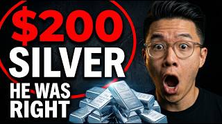 He predicted that the price of silver would reach $200! And he might be right!