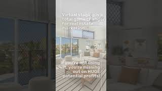Virtual staging is a game changer for real estate marketing #shorts