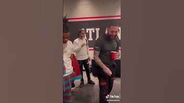 Thumbnail of Post Malone backstage in ATL w/ Lil Baby &  Swae Lee!  “Big Jet Plane” for their next collaboration