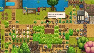 Harvest town farm, build and explore! Part 3 (No commentary)