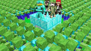MINI GAME : SINH TỒN 100 TẦNG SIÊU QUÁI VẬT MINECRAFT ** ĐÀN CHÓ VIP CỦA NOOB TEAM - TẬP 1