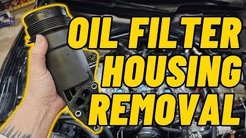 Supercharged Audi 3.0T Oil Filter Housing Removal | C7 A6/A7, B8/B8.5 S4 & SQ5
