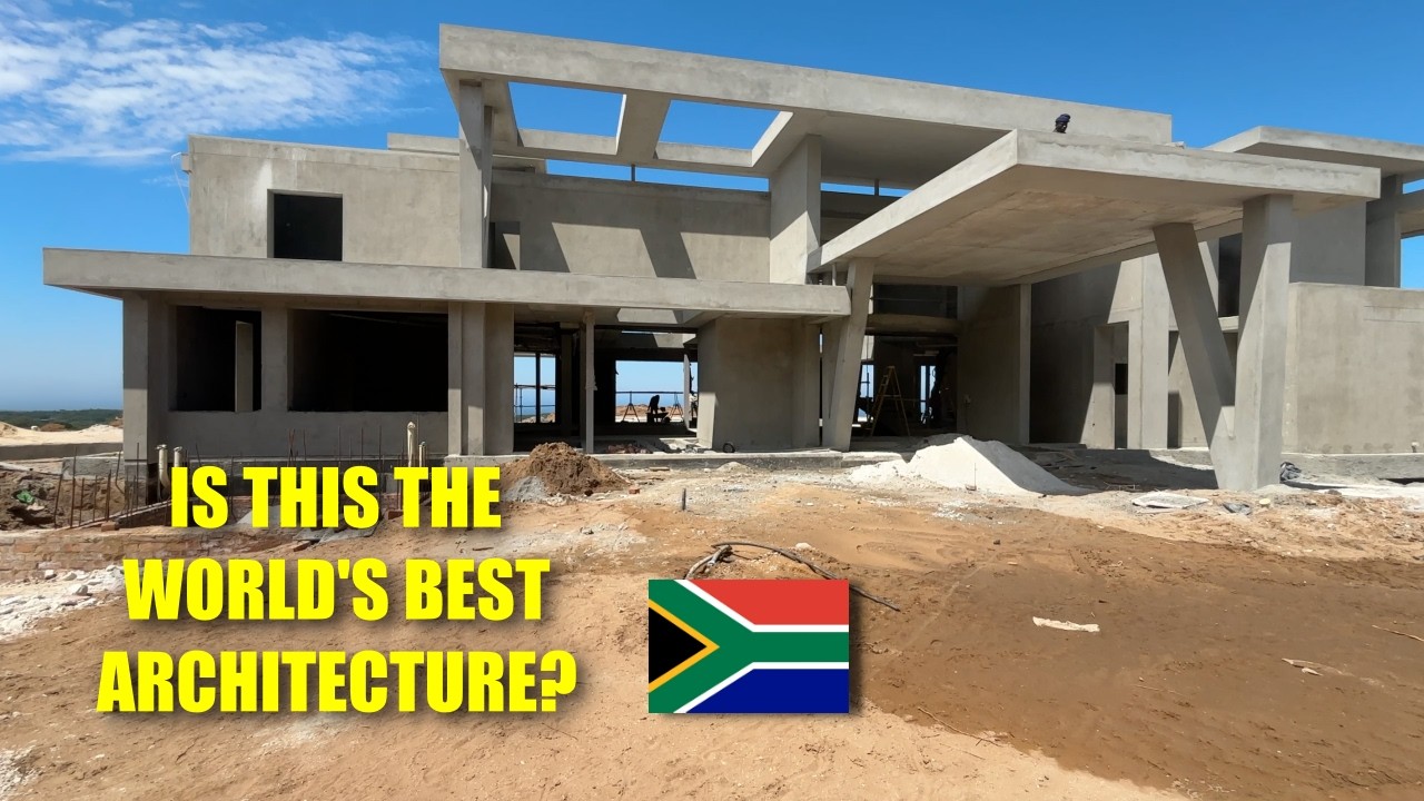 Африка — новый центр мега-особняков? Подвал на 15 машин!