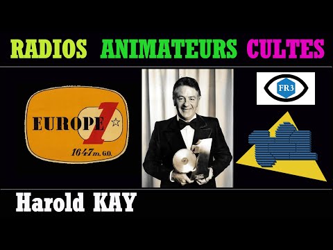 HAROLD KAY game leader on EUROPE 1 host of the 8 PM games on FR3 and THE PRICE IS RIGHT on TF1