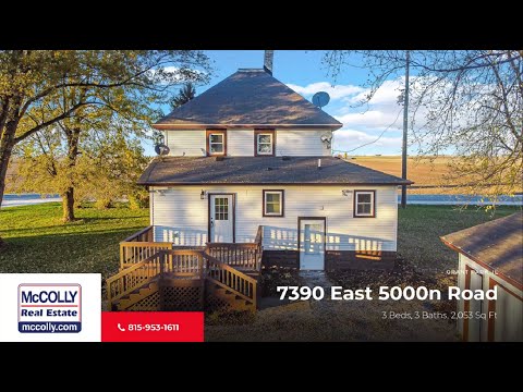 7390 East 5000n Road, Grant Park, IL home video tour