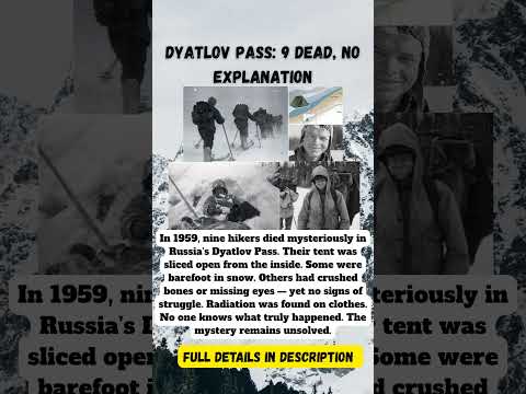Russia’s Creepiest Unsolved