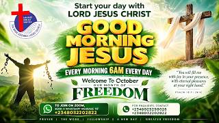 🔴 LIVE: #GOOD_MORNING_JESUS | SEASON 2026 | #TheEvidenceOfWorshipers | #GodCanBeTrusted | #DAY288 🔴 LIVE: #GOOD_MORNING_JESUS | SEASON 2026 | #TheEvidenceOfWorshipers | #GodCanBeTrusted | #DAY288