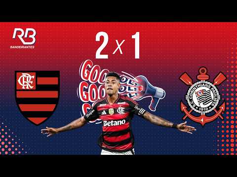 FLAMENGO GOAL! Bruno Henrique! Flamengo 2-1 Corinthians