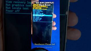 iTel A50 A667LP || Remove Screen Lock || Factory Reset #shorts #smartphone #itel #ytshorts