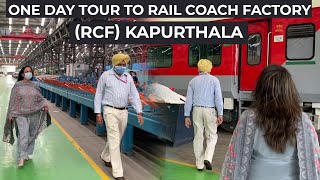 One Day Tour Rail Coach Factory (RCF Kapurthala ) | Unforgettable Tour | Roaming Diaries Seema Soni screenshot 3