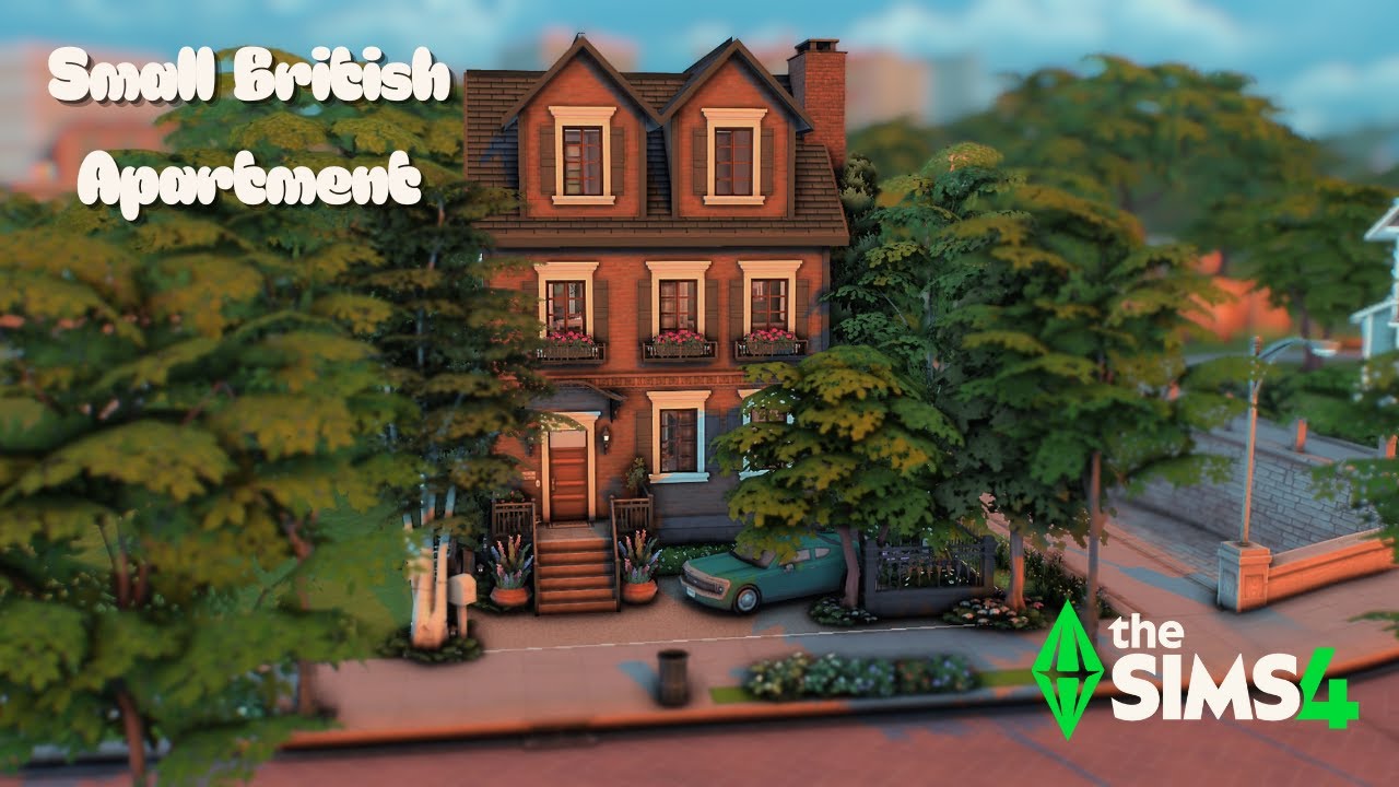 Small British Apartment - The Sims 4 STOP MOTION