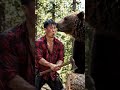 tree cutting #bear trying to stop#trending #funny #viral #usa #vdo