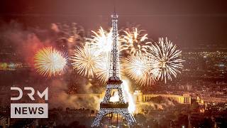 WATCH: Eiffel Tower Fireworks 2026 | Bastille Day Celebrations in Paris | AQ15