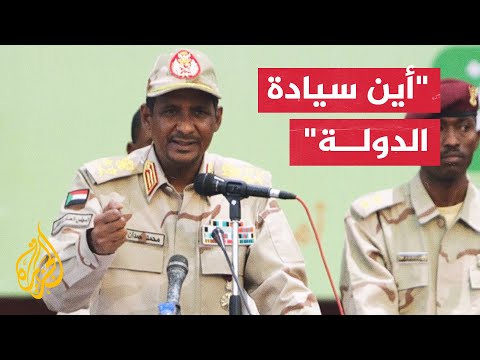 حميدتي: عارضت خروج العسكريين من العمل السياسي