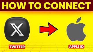 How To Connect Twitter With Apple ID (How To Create Account Or Sign Up Apple ID With Twitter)