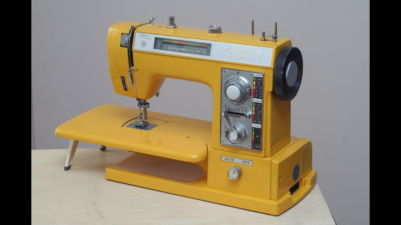 Privileg Topstar Electronic Super Automatic796 Nähmaschine Sewing