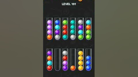 Ball Sort Puzzle 2021 Level - 191 | Love Game Player