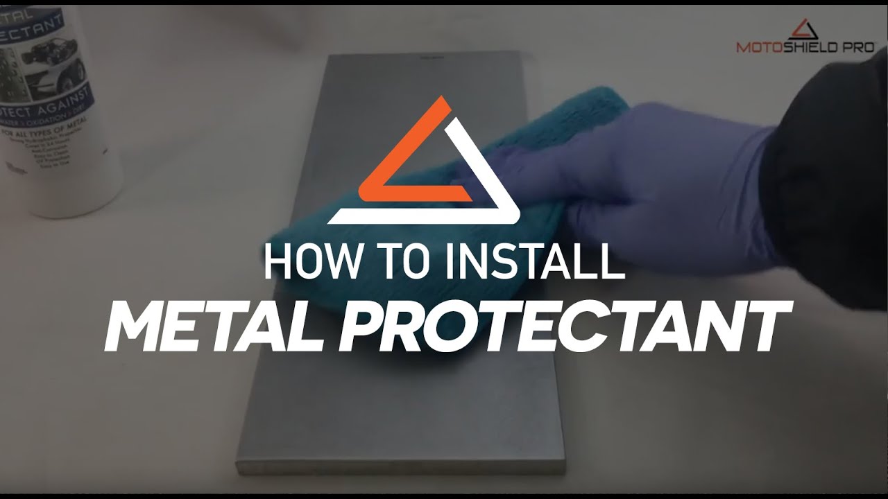 How To Apply Metal Protectant - MotoShield Pro