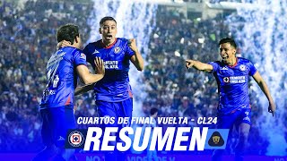 Resumen | Cruz Azul vs Pumas | Cuartos de Final  Vuelta | Clausura 2024