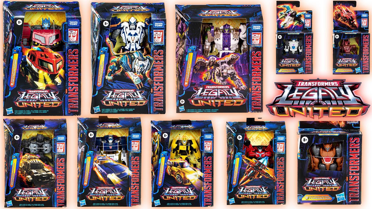 WOW! HUGE Transformers Legacy UNITED Pulsecon REVEALS! POSTER