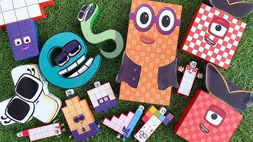 Looking for Numberblocks NEW 511 Puzzle Tetris Space ASMR  | Numberblocks Satisfying Video