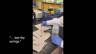 Cleaning GC Syringes: NCSU OC Stockroom
