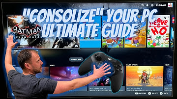 Complete Gaming PC as a Console for Living Room & Home Theater Guide