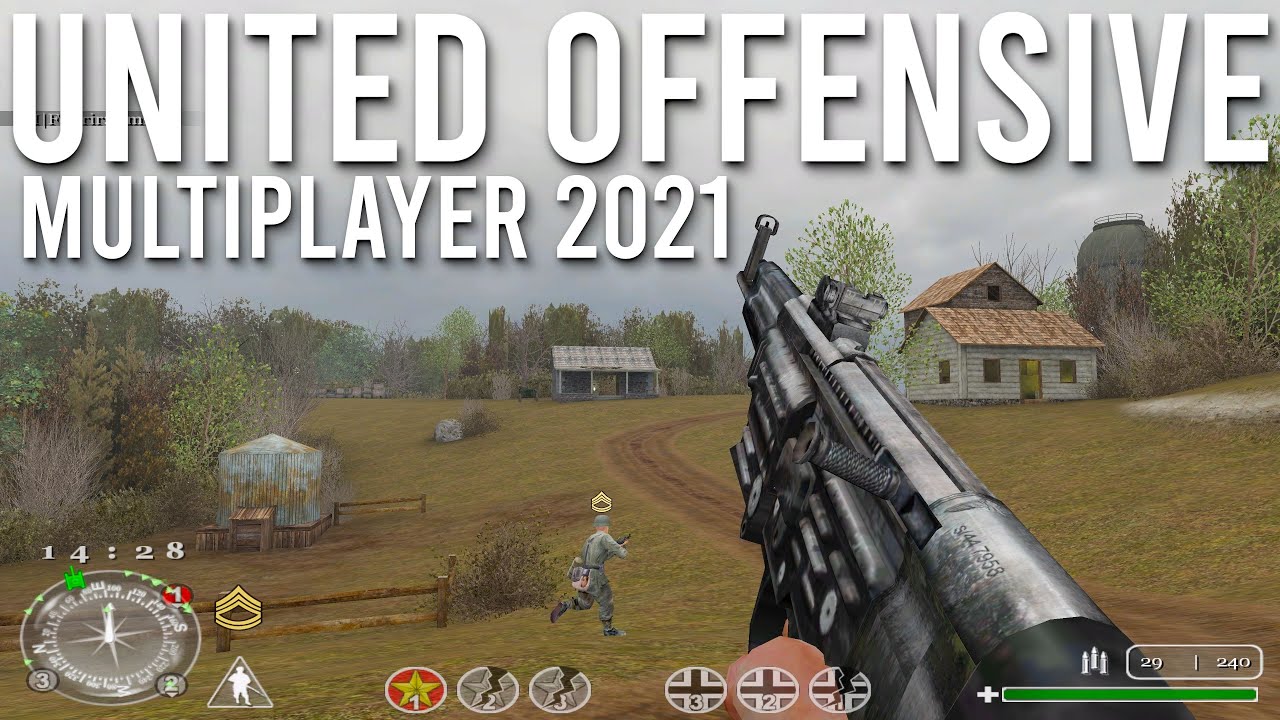 Call of Duty United Offensive Multiplayer 2021 Mp_Ponyri ►34 Players