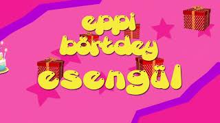 İyi ki doğdun ESENGÜL - İsme Özel Roman Havası Doğum Günü Şarkısı (FULL VERSİYON)