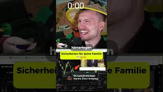 Mantra SHORT für deine Familie! 😍💰 #livetrading #kryptolivetrading #btc  #xrp #familie #sicherheit