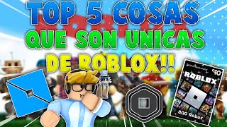 Top 5 Cosas Que Son Unicas De Roblox 1 Video Analysis Report - top 5 jugadores mas odiados de roblox