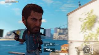 Just Cause 3 Большая голова и бесконечные патры в пистоле))