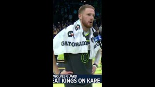 Donte DiVincenzo Speaks with Will Hall following Timberwolves win on KARE 11