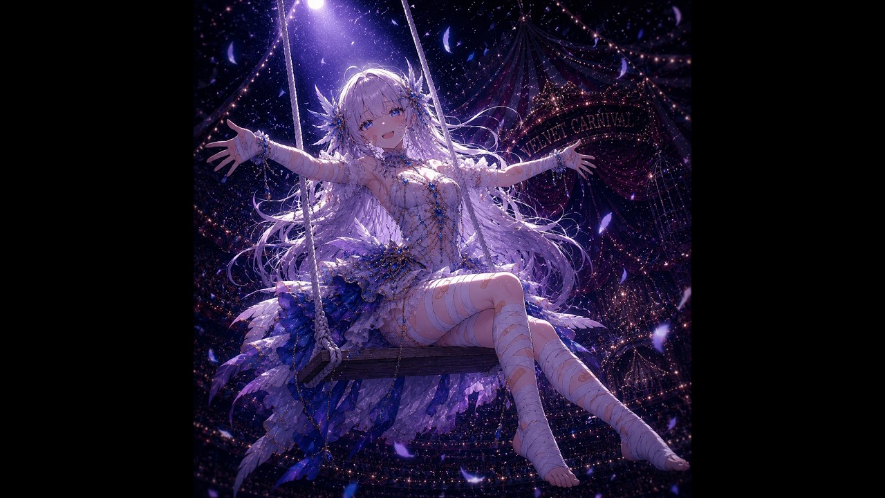 pillowseries星降る夜にwith月から流れ星に乗ってきたノリノリうさぎ 堕ちる星 - 緋色ノ椿 - YouTube
