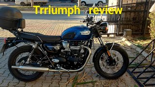 Triumph T100 обзор новичка