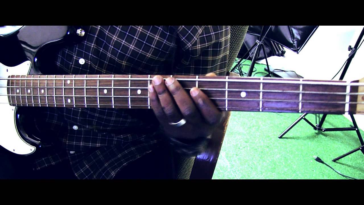 Hosanna by Kirk Franklin Bass Guitar Tutorial David Oke (AGS) YouTube