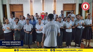 HAYA TENA (Na, Bernard Mukasa) || Live Performance || Kwaya ya Moyo Mt. wa Yesu UDSM (Kibwagizo)