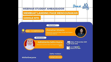 Membuat Landing Page Menggunakan Google Site