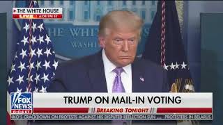 A reporter asks President Trump: do you regret at all the lying you've done to the American people