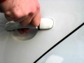 Opening rear door on MKIV VW Golf : handle broken, child lock engaged